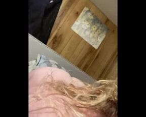 Big Girl Shaking her Ass after her Nice Orgasm with Vibrator