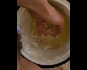 POV Piss in the Hotel Ice Bucket