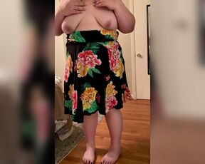 BBW Sundress Striptease