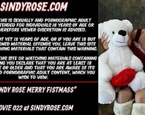 Sindy Rose Merry fistmass & happy anal prolapse year!!!