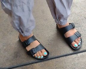 Girlfriend Birkenstock Shoeplay 1