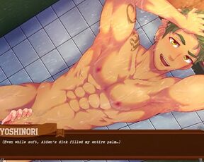 Camp Buddy: Scoutmaster Season | Aiden Showering with Yoshinori (Dick)