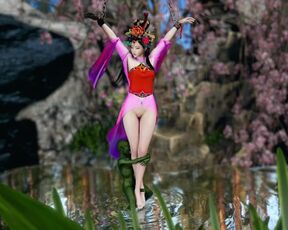 【 3D animation】中国古典美女被吊起来玩弄。Classic Chinese beauties are hung up and played with.