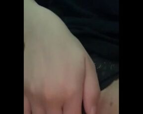 Eighteen year old slut licks her fingers thinking about boyfriend's best friend