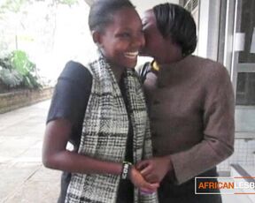 Real African office workers turn out to be lesbian whores