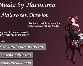 18+ Audio - Halloween Blowjob by @HaruLunaVA on Twitter