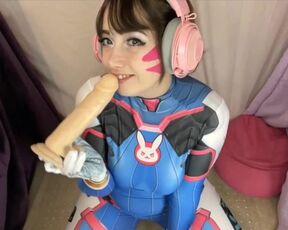 ???? D.VA FACEFUCK ???? FAIRYFROGQUEEN ????