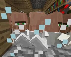 The villager project (I just wanted to keep them safe) - Minecraft Java modded glitch