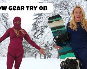 Snow gear try on haul with Michellexm