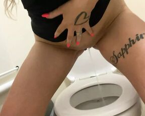 Pissing for all to see