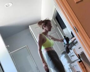 Skinny floppy tit wife inspection